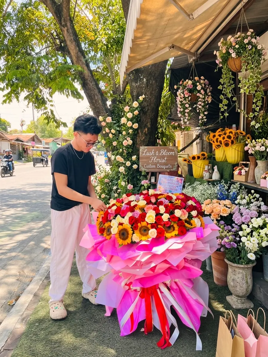 Large Custom Bouquet Delivery by Flora Chloris