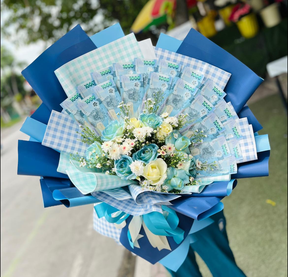 Sunflower Money Bouquet