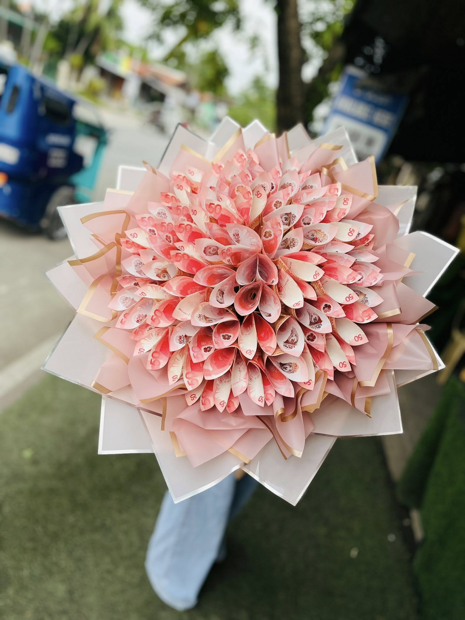 Sunflower Money Bouquet