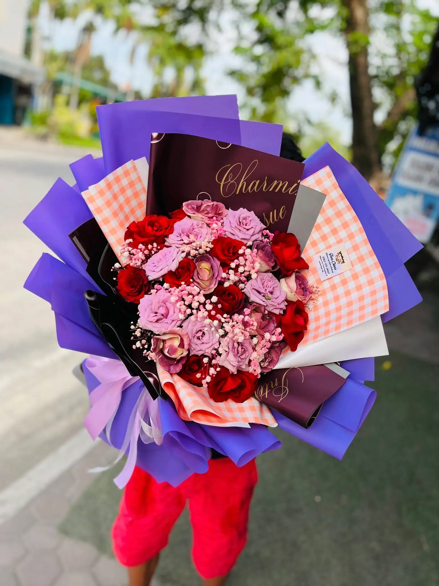 Violet Velvet Bouquet